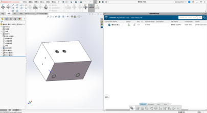 SOLIDWORKS Connected界面