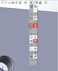 SOLIDWORKS 工程圖螺紋線步驟